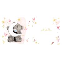 3D Holographic Keepsake Moon & Back Me to You Bear Card Extra Image 1 Preview